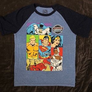 Justice League of America T-shirt.